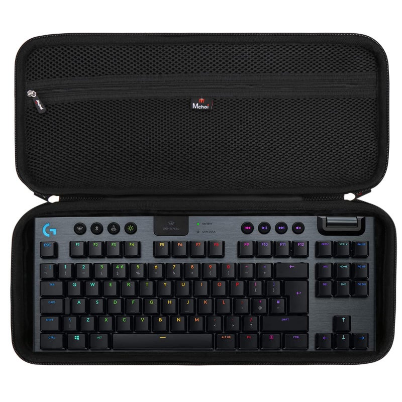 Mchoi Hard Portable Case Fits for Logitech G915 TKL Tenkeyless Lightspeed Wireless RGB Mechanical Gaming Keyboard,CASE ONLY - Image 1